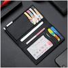Простота, модные кошельки для карт из натуральной кожи, мужские тонкие держатели для кредитных карт, тонкий держатель для VIP-карт, костюм, деловые мужские аксессуары