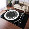 Music Note Carpet for Living Room Bedroom Hallway Balcony Entrance Doormat Floor Mat Large Soft Anti-slip Area Rug Home Decor