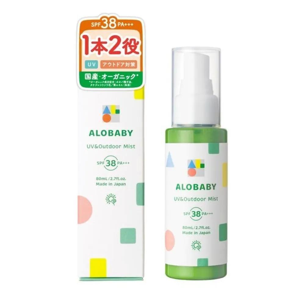 ALOBABY УФ-защитный спрей для улицы 80 мл SPF38 PA+++