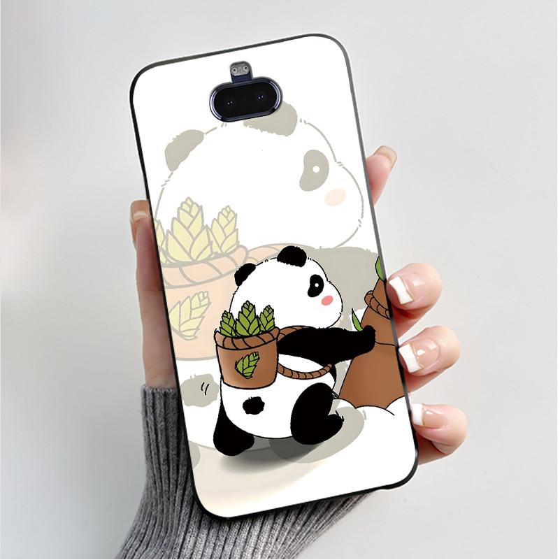 Case For Sony Xperia 20/Xperia 8/SOV42/Xperia 8 Lite Phone Case Luxury Fashion Butterfly Flowers Black Silicone Soft Back Cover