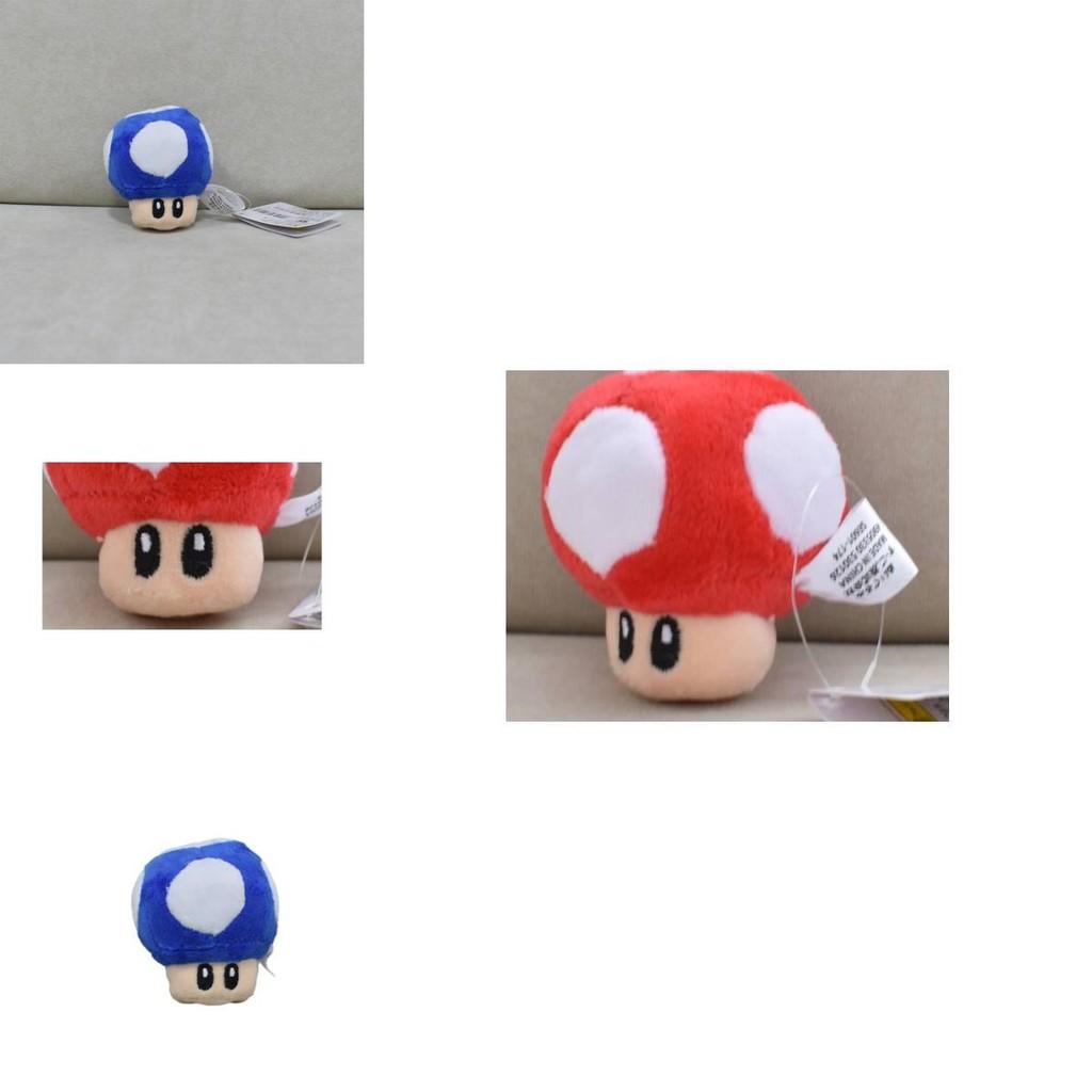 Очаровательный плюшевый брелок-гриб из серии Марио, 8 см, из мягкого короткого плюша
