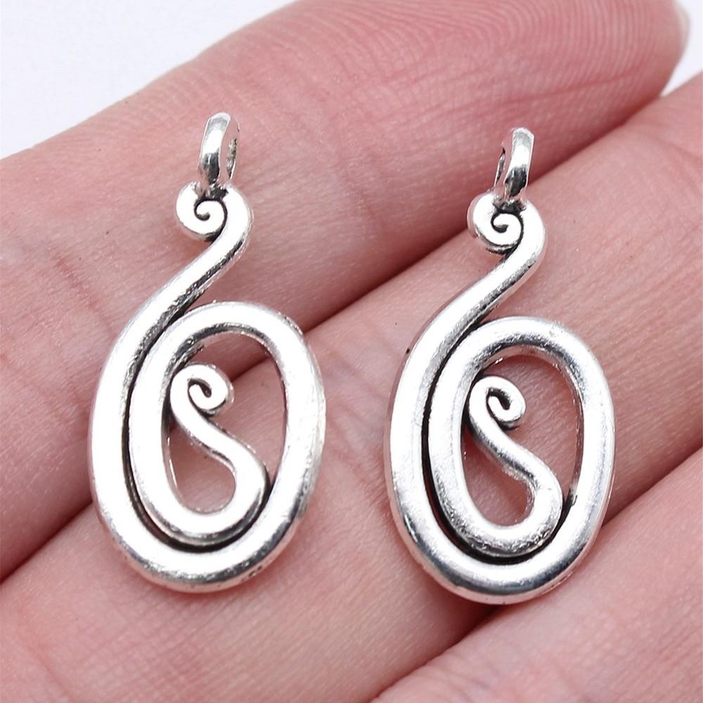 Шармы Волна Капля воды Завиток Подвески Детская бижутерия Материалы QC135