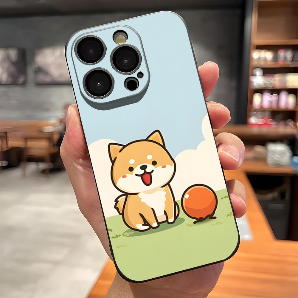 Чехол для телефона S-Shiba I-Inu для IPhone 17 Pro Max 15 Pro 16 14 Plus 12 13 Mini 11 Pro Ударопрочный Мягкий Чехол