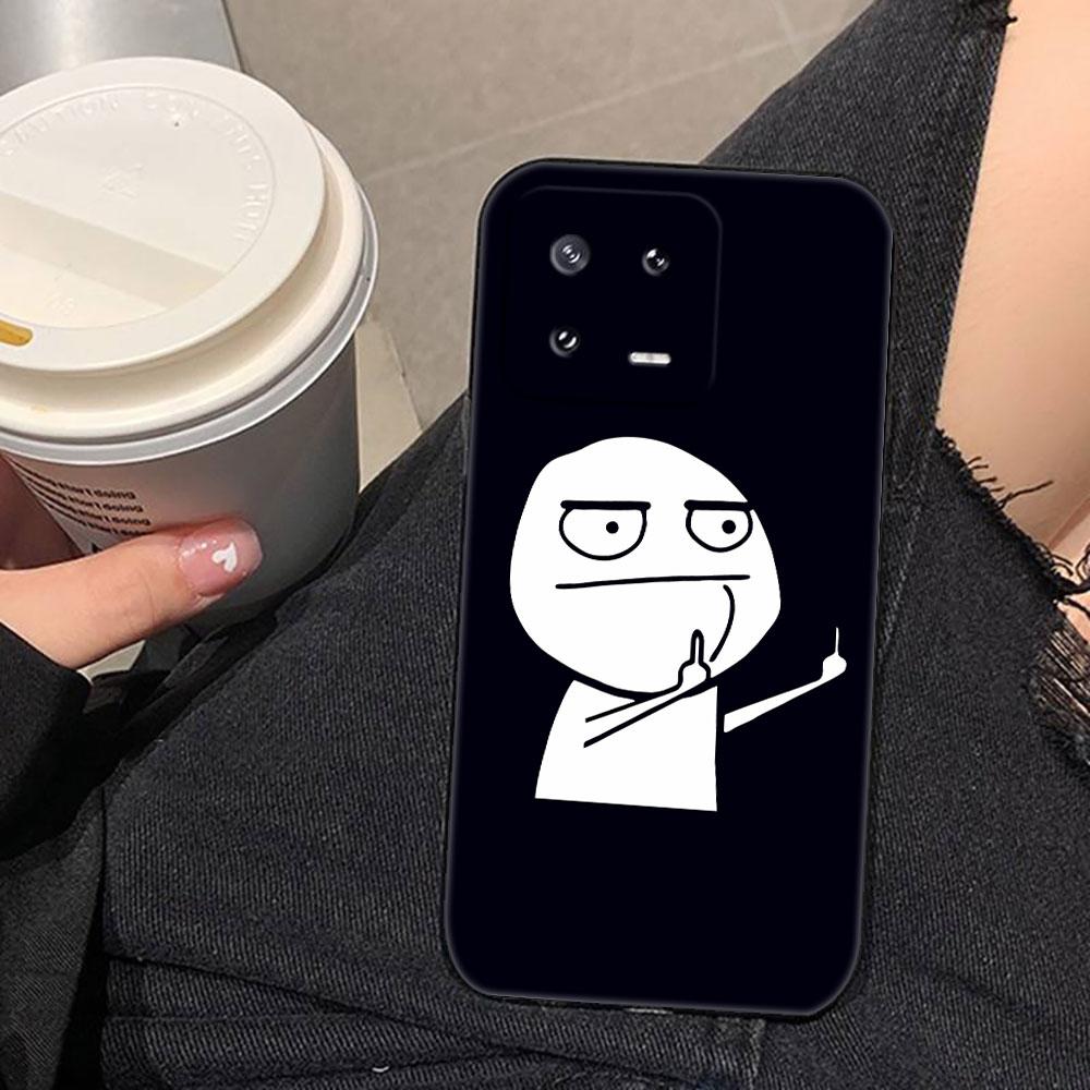 Мультяшный Милый Смешной Мужчина Чехол для Телефона Для Xiaomi 15 15T 14 14T 13 12T 11 11T POCO F8 F7 F6 F5 X7 X5 M6 M7 PRO Ultra DIY Чехол