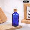 5ml-100ml Dropper Bottles With Scale Reagent Eye Drop Blue Glass Aromatherapy Liquid Pipette Bottle Refillable Bottles Travel