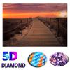 Diamond Painting Sunset Glow Full Round Drill Diamond Embroidery Cross Stitch