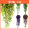Colorful Artificial Hanging Basket Flower Vine Plant For Wedding And Party Decor