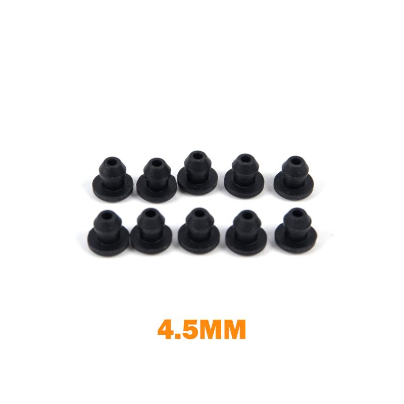 10Pcs Silicone Rubber Snap-On Hole Plug 2.5-14Mm Blanking End Caps Seal Stopper