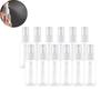 12PC Clear Plastic Spray Empty Bottle Small Spray Bottle with Plastic Sprayer