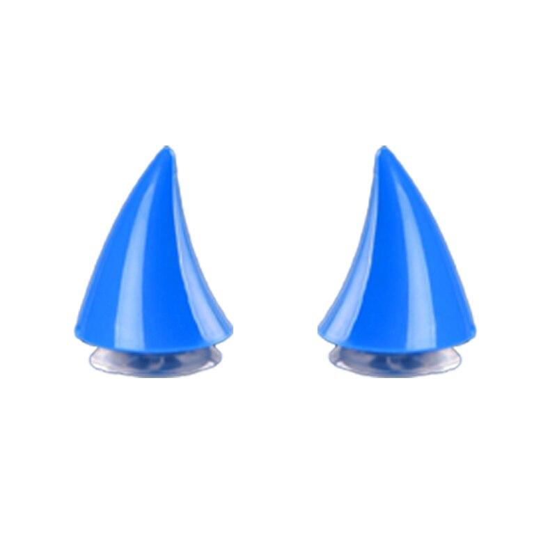 2 шт., автомобильный мотоциклетный шлем, рог дьявола, шлем для мотокросса, украшение с рогом, головные уборы, силиконовые украшения для шлема, аксессуары