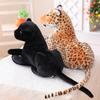 Simulated Leopard Plush Toy Leopard Home Decoration Animal Doll Plush Toy