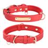 Ошейники для питомцев Ошейники для собак из микрофибры с надписями Регулируемые ошейники для собак с брендом Ошейники против потери