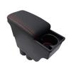 LIMSTYLE Car Armrest for Suzuki New Alto HA37S Alto Turbo and Alto Works HA36S 2014 This Console Box Features a Large Sliding and a Drink Holder for