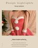 Festive Bunny Girl Cosplay: Red Christmas & New Year Costume