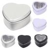 2pcs New Metal Box Candle Jars Aluminum Tin Jar Cosmetic Container Refillable Bottles Tea Cans