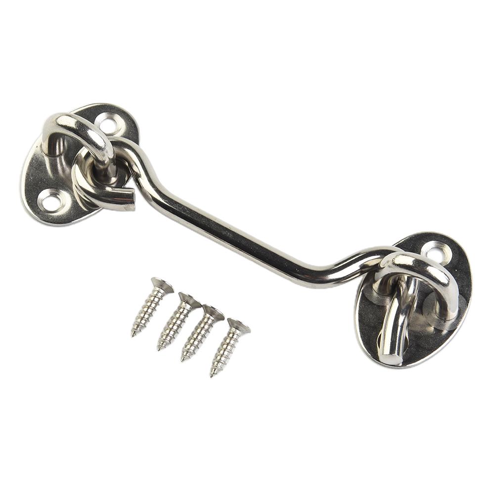 Замок окна Cabin Hook с выключателем безопасности и винтами