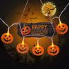LED String Lights Halloween Decoration Accessories Lamp Horror LED Halloween Pumpkin Battery Light String