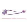 2PCS New Lovely Colored Camellia Girls Kids Elastic Hair Bands Princess Hair Accessories Children Hair Ties Baby Headwear