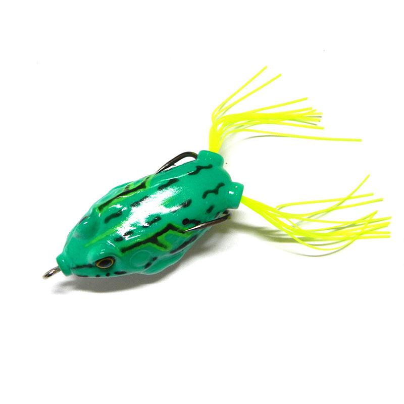 5,5 см/12 г искусственная мягкая пробковая приманка, японская рыболовная приманка, приманка для щуки и лягушки, высокие крючки, приманка для рыбалки в виде лучистой лягушки
