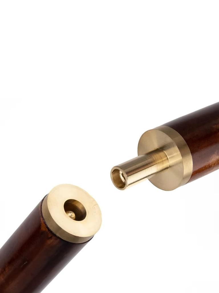 Новая трость для ходьбы из массива бука: Разборная палка из 2 частей с дизайном головы волкособаки