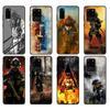 Black Tpu Case For Samsung Galaxy S20 /S20 PLUS/S20 ultra/S20+ /S20FE Back Cover Firefighter Heroes Fireman