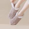 Coral Fleece Thicken Plush Socks Knitted Twist Sleeping Socks Winter Floor Socks  Fall/Winter
