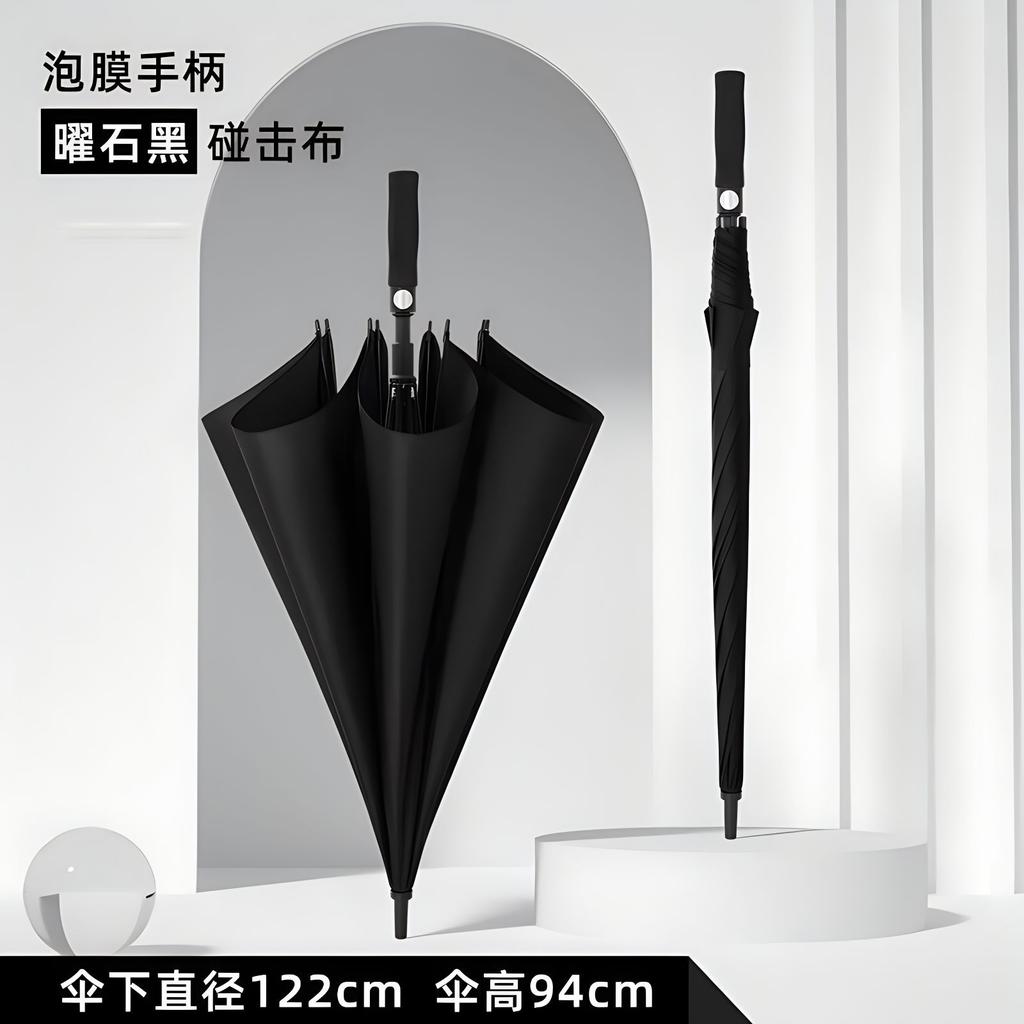 8-спицевой зонт для гольфа из полностью фиберглассового материала, усиленный, с длинной ручкой и прямым стержнем, бизнес-зонт