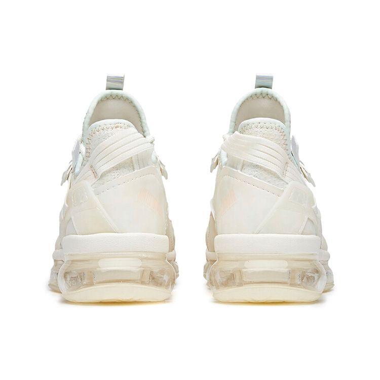Anta Кроссовки Running Series Full-Length Air Cushion Low-Top для бега для женщин, кроссовки цвета слоновой кости и белого цвета 922025556-18