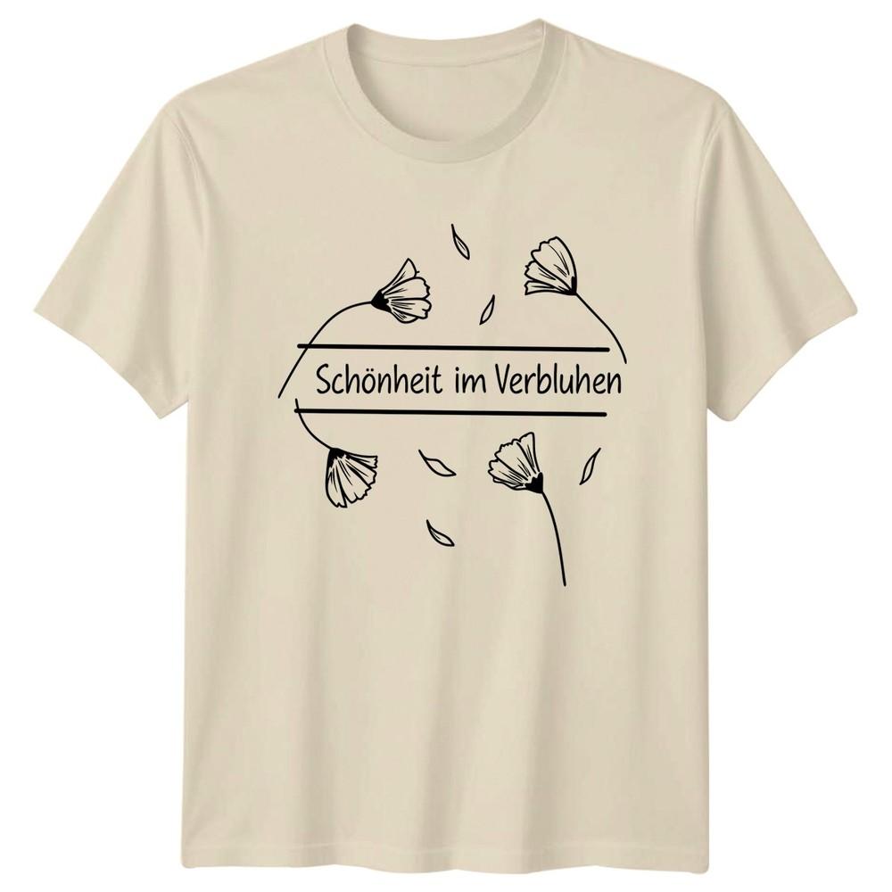 Schnheit Im Verblhen Unisexs TShirt Autumn Flowers Botanical Birthday Gift