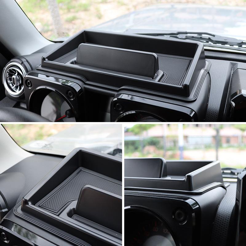 Center Console Dashboard Organizer Tray Phone Holder for Suzuki Jimny JB64 JB74 -2025 Storage Tidying Interior Accessories