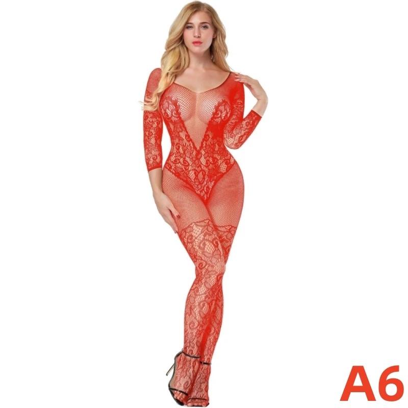 Рождественские костюмы женские кружевные ажурные эротические платья BabyDoll боди нижнее белье сексуальный открытый комплект нижнего белья с вырезами