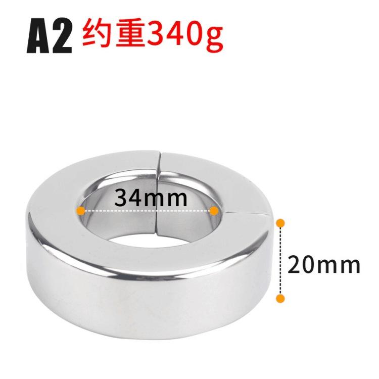 Ss001 Металл Нержавеющая сталь Устройство для связывания мошонки Магнит Пенис Задержка Пениса Подвеска Кольцо Взрослый Секс-товар