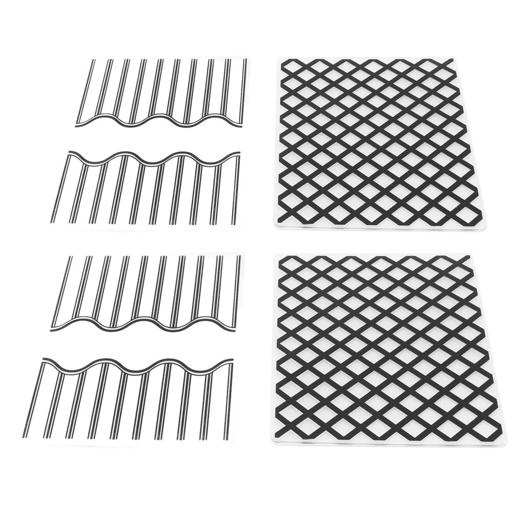 4шт пластиковых папок для тиснения набор декоративных тисненых машин шаблон для изготовления открыток