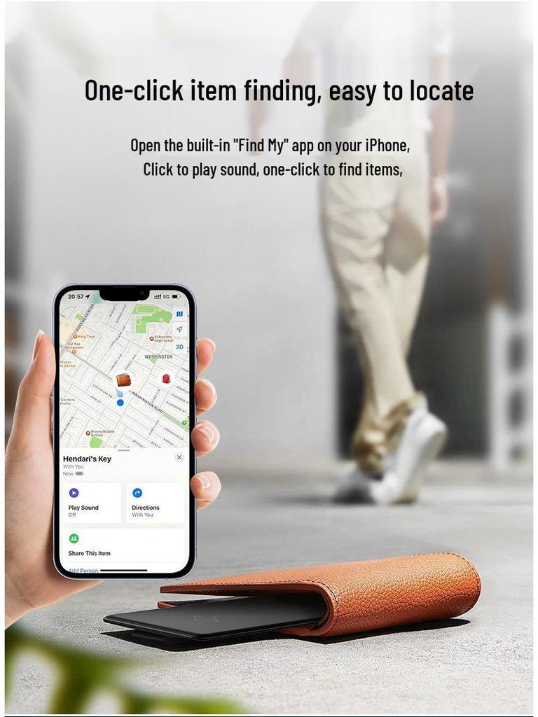 Global GPS Locator: Anti-lost Device for Apple Airtag - Track and Protect Elders, Kids, and Pets
