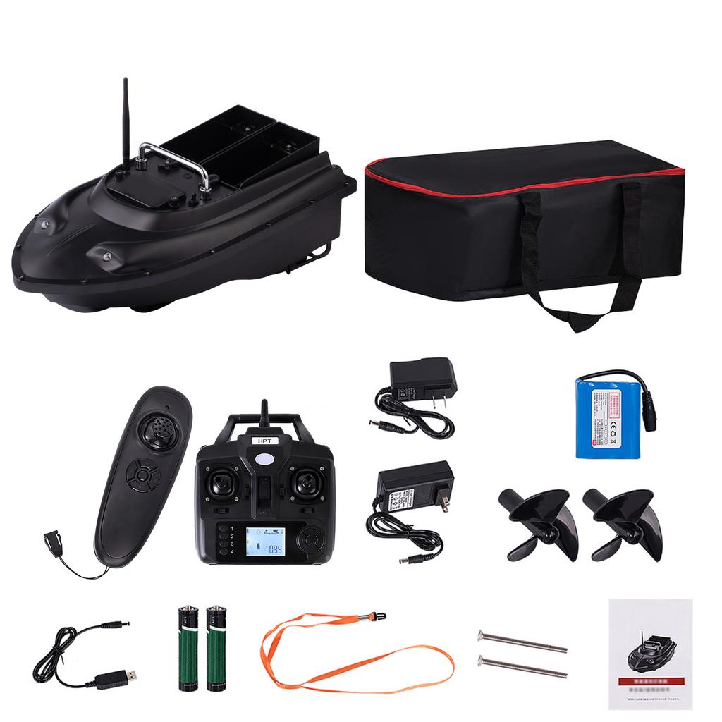 Remote Control Fishing Bait Boat 500M Distance Auto Navigation Cruise 4.4LBS Loading