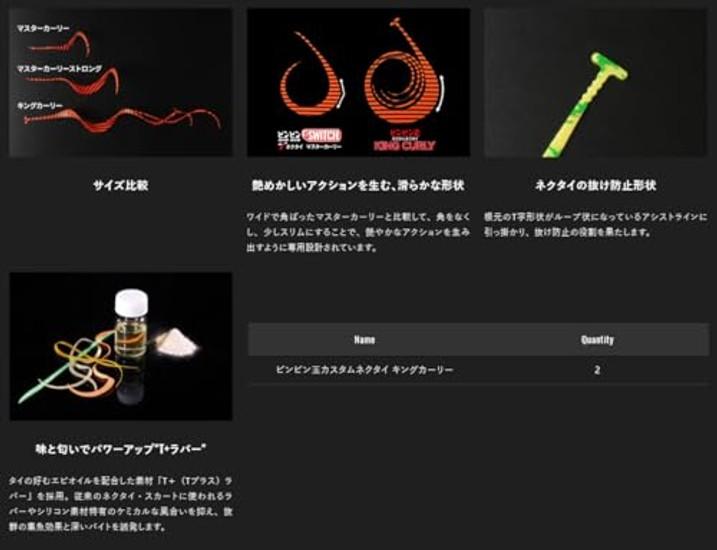 Jackall Binbin Ball Custom Tie King Curly Ярко-оранжевая точка