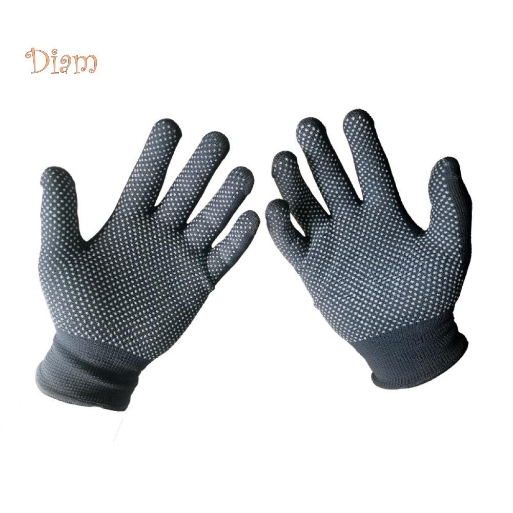 Диаметр 12 пар нейлоновых износостойких дышащих защитных кухонных перчаток для защиты труда