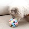 Interactive Cat Toys Ball with Bell Durable Dog Chew Toy for Small Medium Large Dogs Teeth Cleaning Rubber Balls Pet Supplies