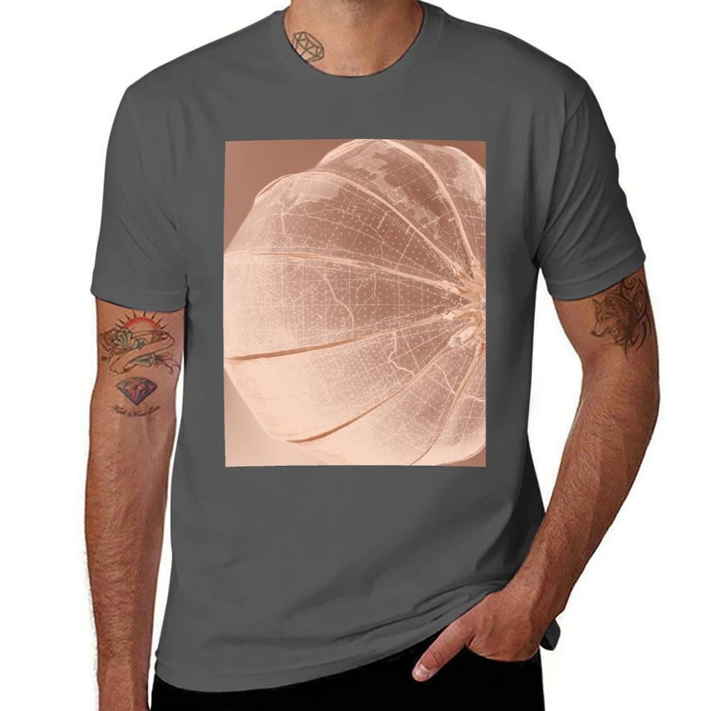 Unzip The World Colourised Copper Tshirt Minimal Art Print Tshirt