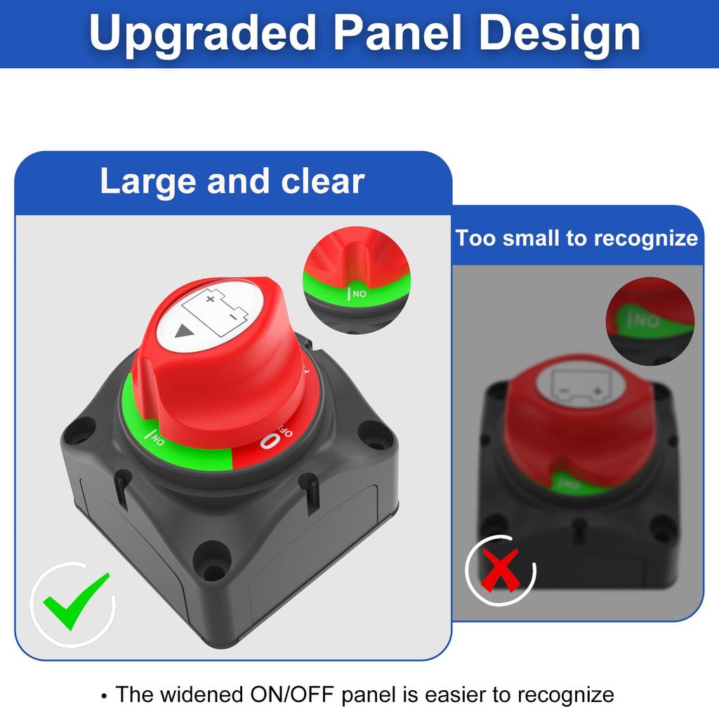 Выключатель массы 24В 48В Главный изолятор Выключатель отключения для морской лодки автомобиля