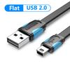 Vention Мини USB-кабель Мини USB на USB Быстрый кабель для передачи данных и зарядки для MP3-плеера, MP4-плеера, автомобильного видеорегистратора, GPS, цифровой камеры, HDD, Мини USB 1 м 3 м