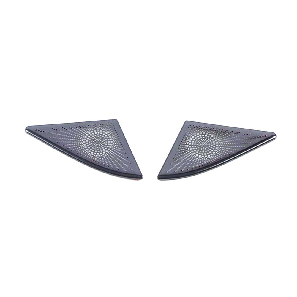 For Haval H6 3rd Gen 2022 Window Triangle Pillar Audio Sound Speaker Panel Cover Interior Accessory Stainless Steel