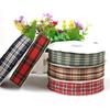 4.5Meter Scottish Plaid Grid Printed Ribbon For DIY Home Decoration Gift Wrapping Christmas Party Decorations Webbing