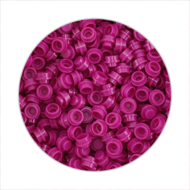 300/500/1000 шт. Сборные частицы 6141 Пластина круглая 1x1 точка DIY строительные блоки фигурки лампа кирпичи игрушка для детей 4073