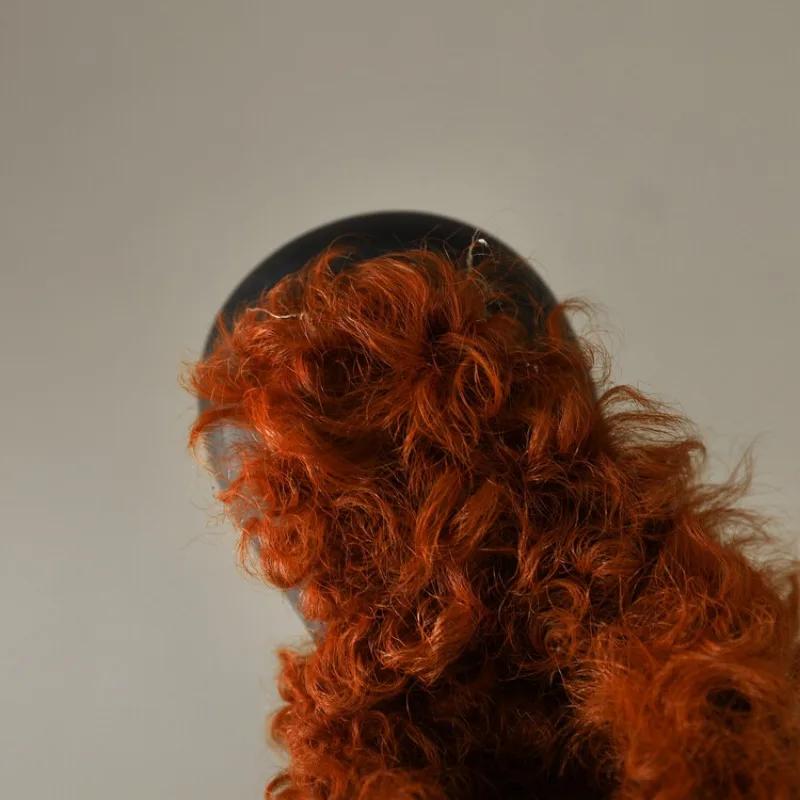 Модные винтажные тапочки из кроличьего меха/шерсти, осенне-зимние плюшевые тапочки, женская мода, черные, коричневые, теплые, для улицы, на высоком каблуке, хлопковые туфли