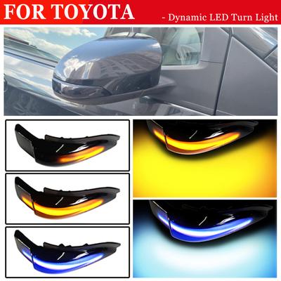 Светодиодный динамический указатель поворота для Toyota AQUA COROLLA AXIO FIELDER ALLION PRIUS C VITZ, индикаторная лампа зеркала заднего вида