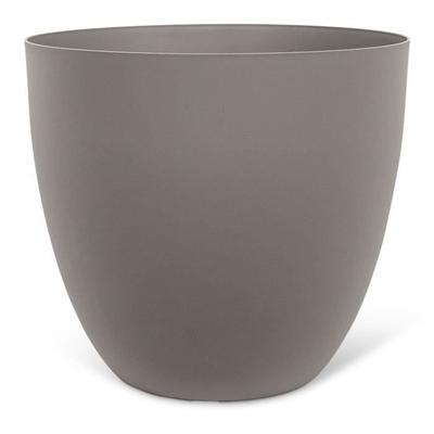 Горшок для цветов - GARDEN ID - Феникс Мокко - 38 x 34 см - 100% Переработанный и Перерабатываемый - Морозостойкий и УФ-стойкий - Для улицы