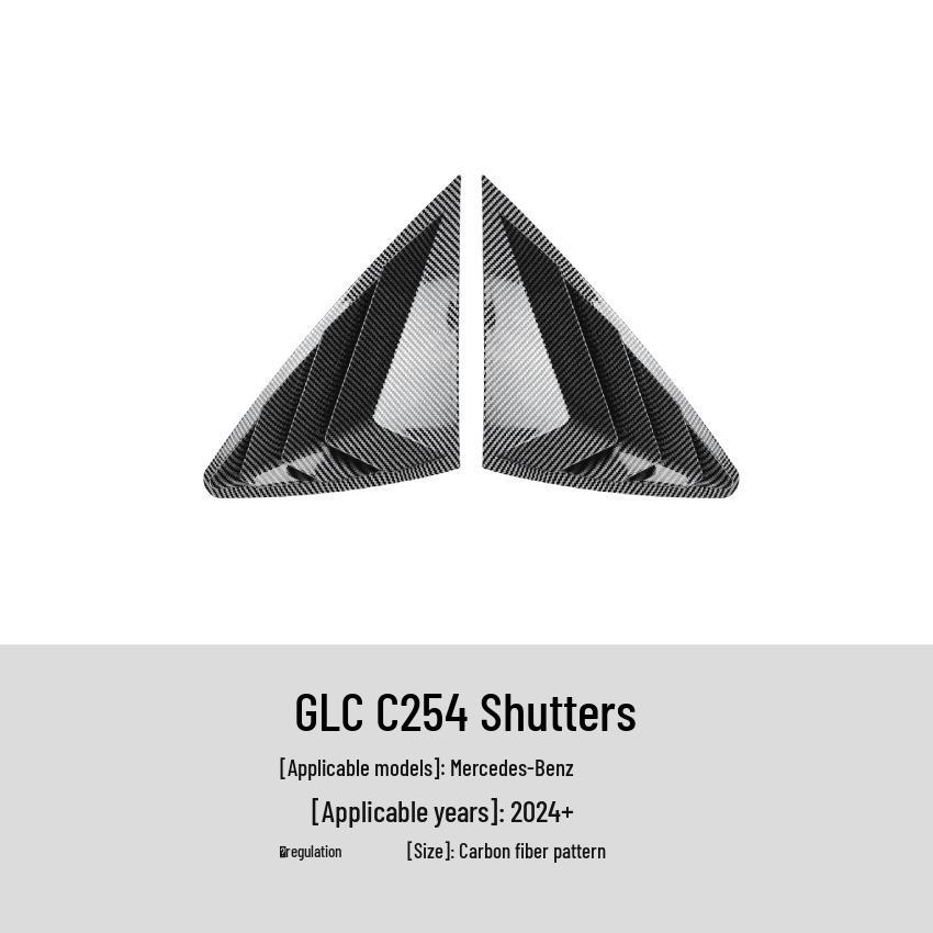 Mercedes-Benz GLC C254 Купе 2024+ Наклейка на треугольное окно Аксессуары