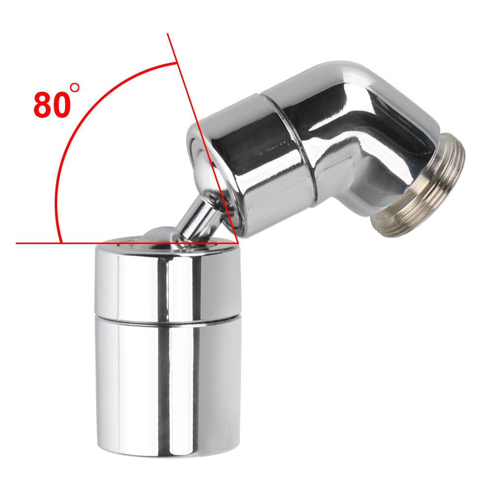 Душевая лейка с поворотом на 360° для кухни, ванной комнаты, брызгозащищенный кран, поворотная головка, распылитель, аэратор, регулируемый фильтр для воды