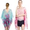 Printed Chiffon Scarf Multifunctional Beach Scarf Cycling Sun Shading and Sun Protection Shawl